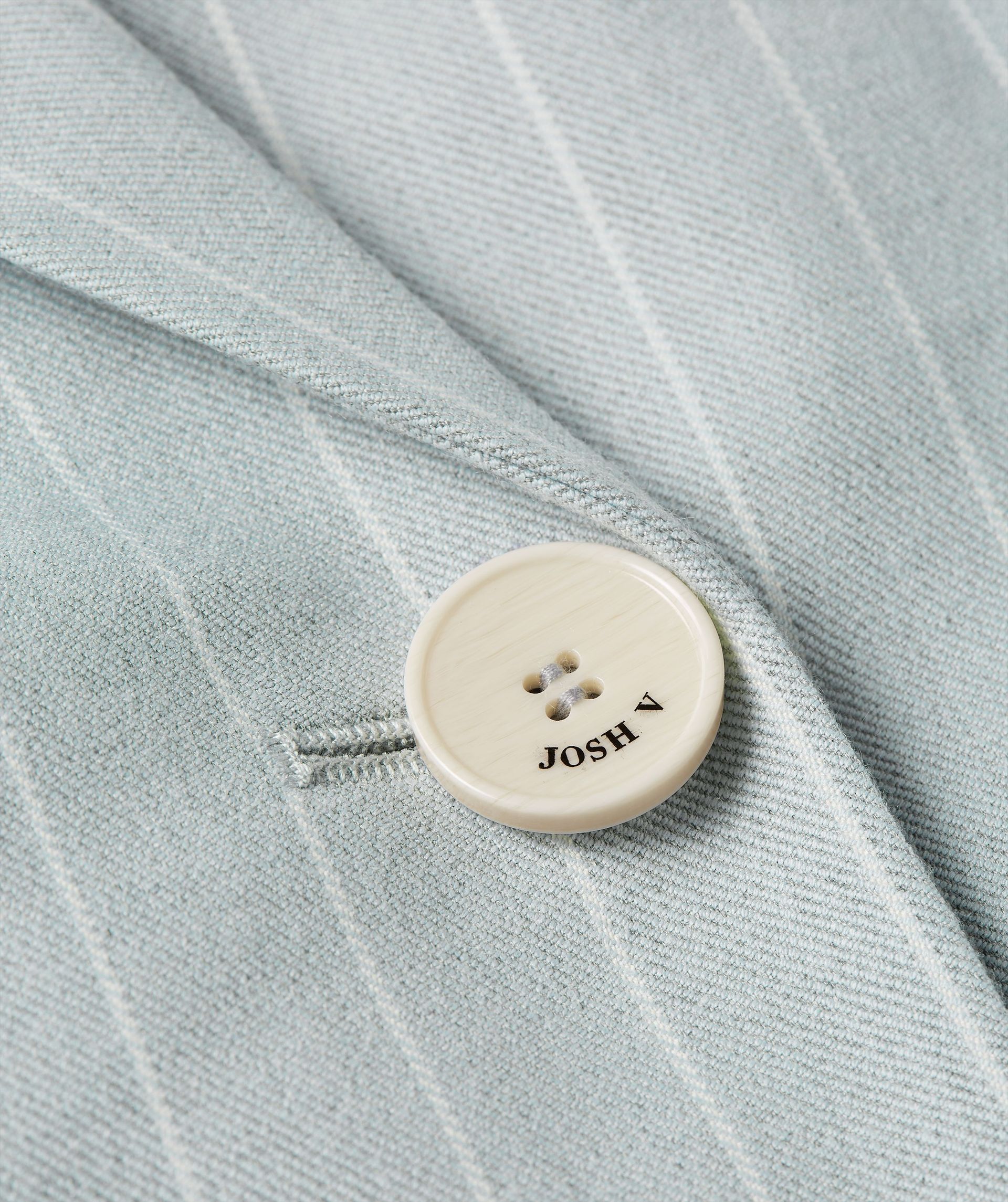 PLEUN regular fit blazer with pinstripe