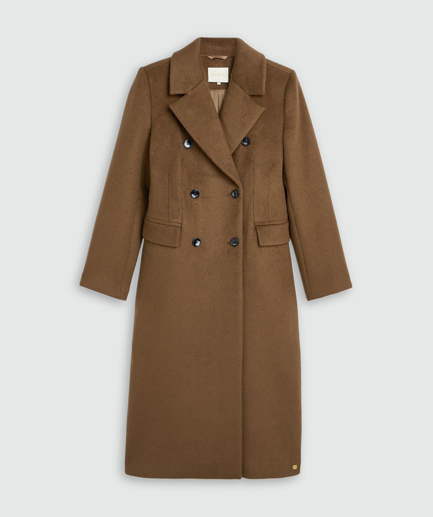 JV-REBECCA regular coat with wool