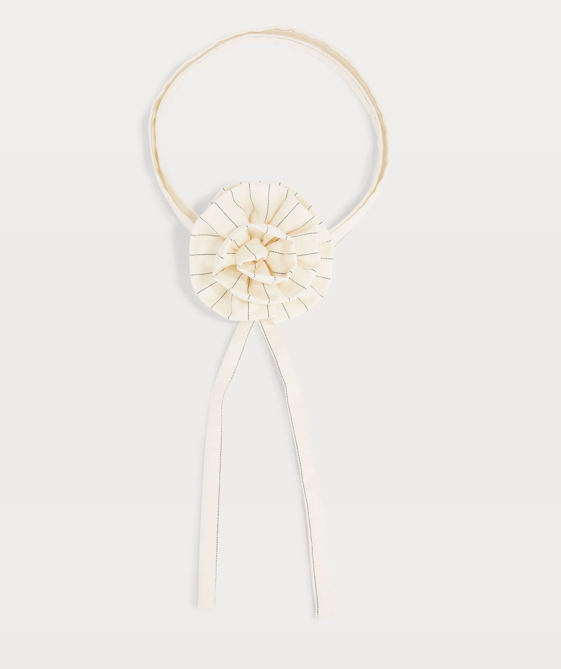 RENIE Accessoire mit Blume und Pinstripe