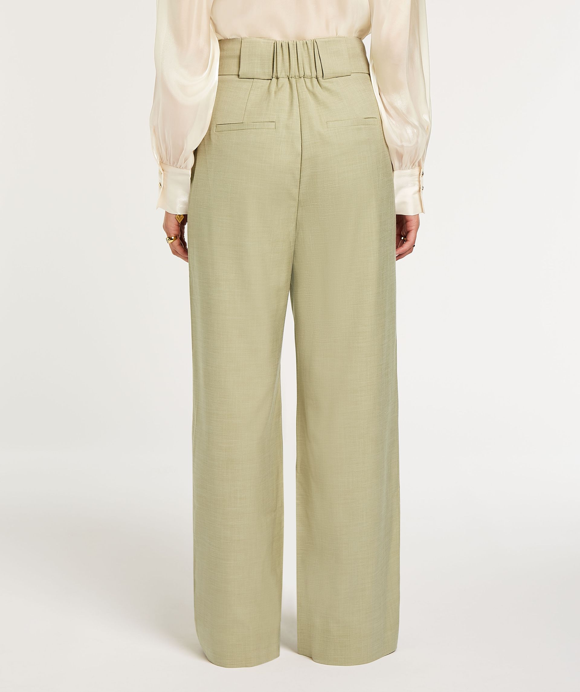 RIVKA high rise ultra wide leg pants