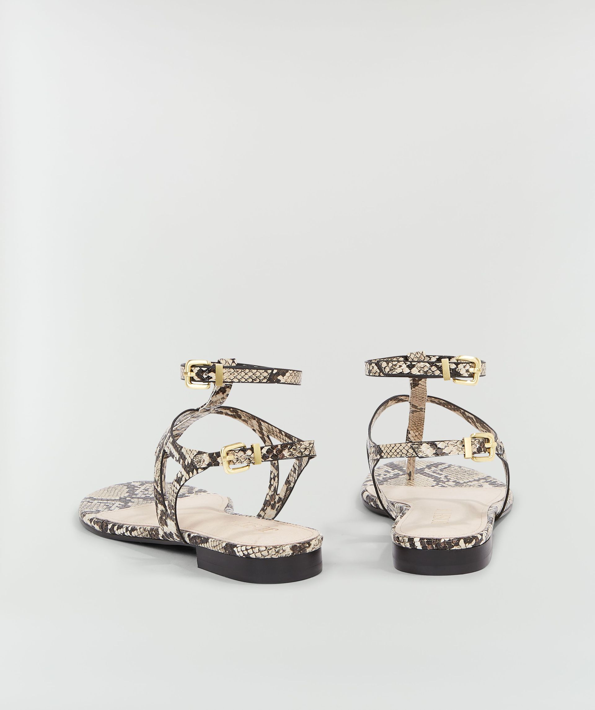 ROMIJN sandals with snake print