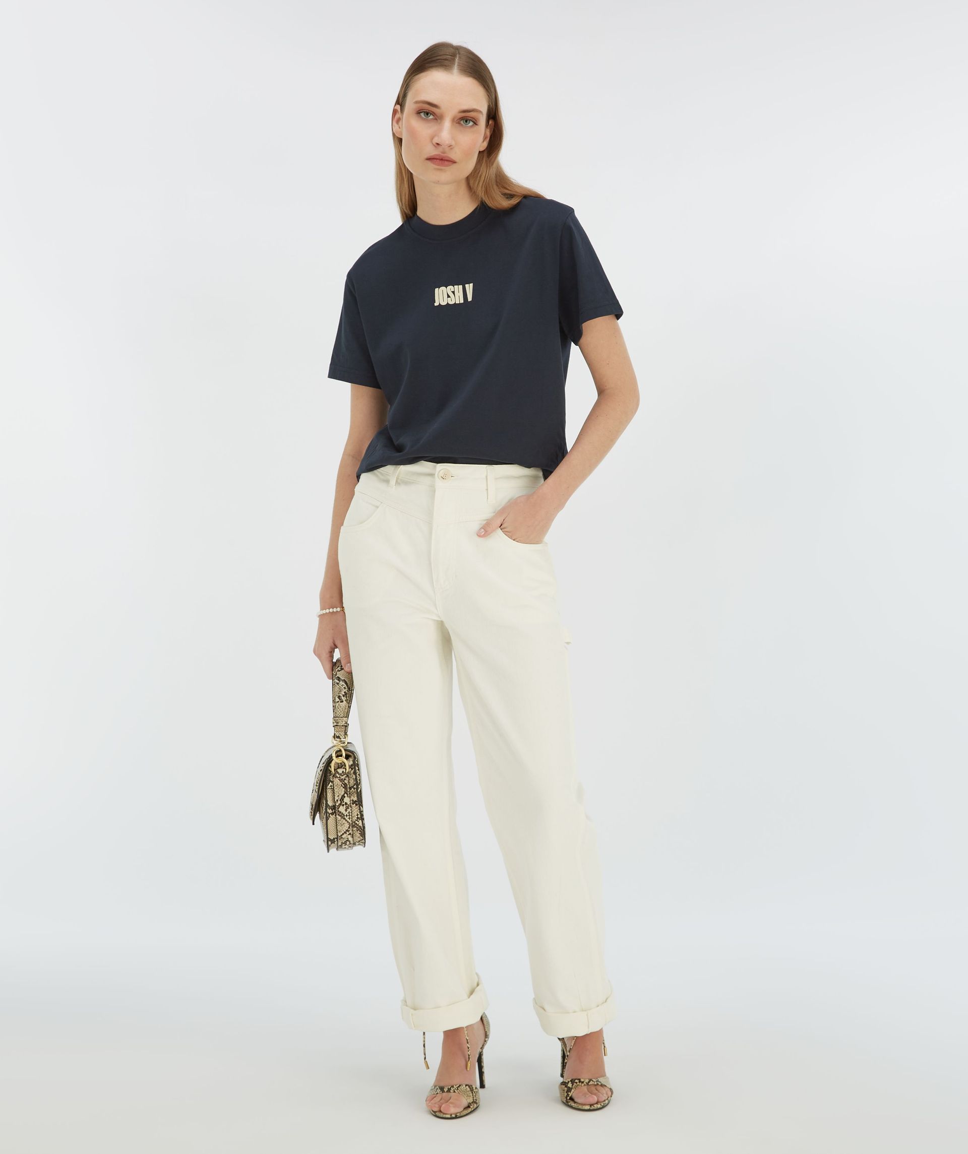 ROXY ICONIC oversized T-shirt met opdruk 
