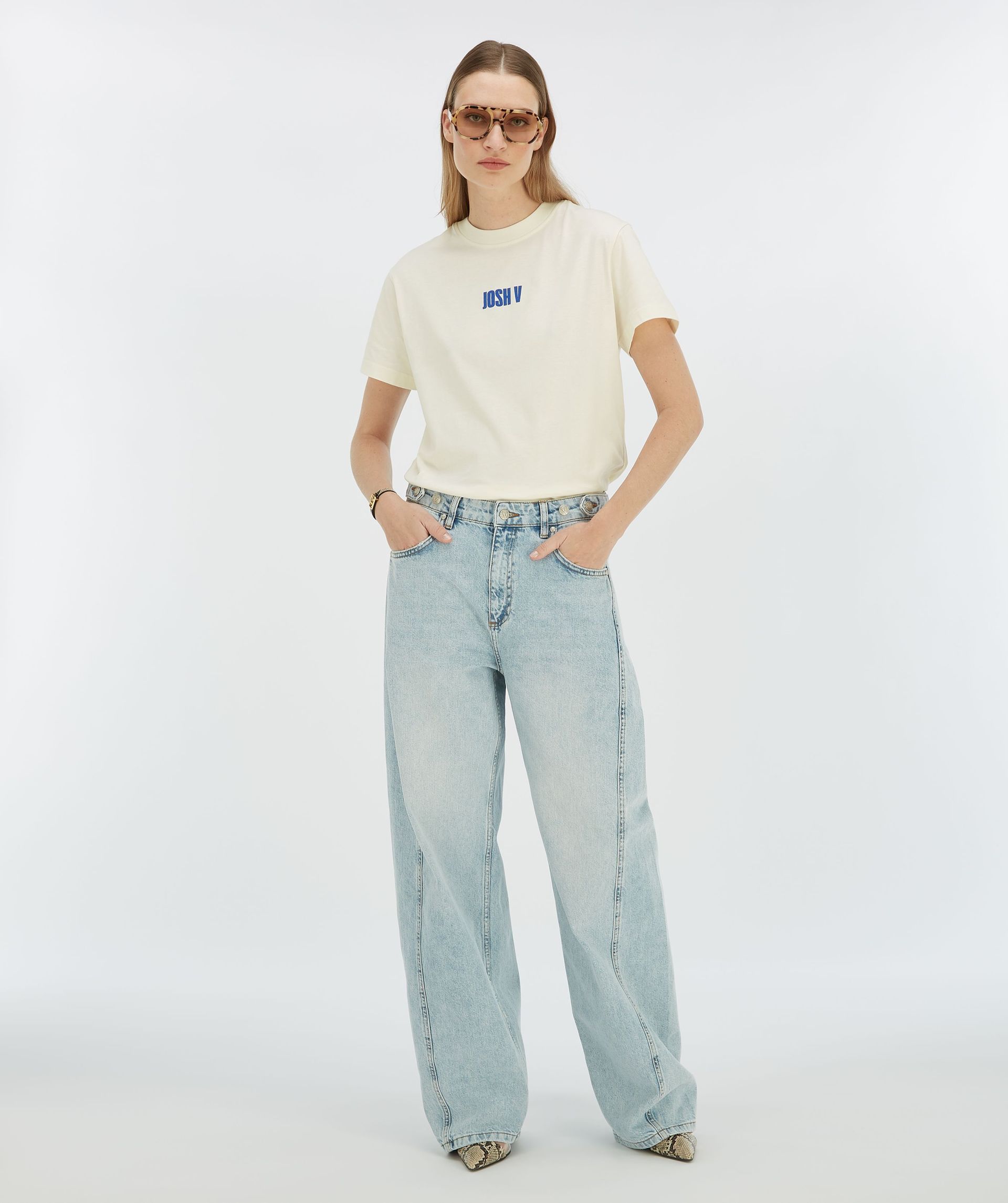 ROXY ICONIC oversized T-shirt met opdruk 