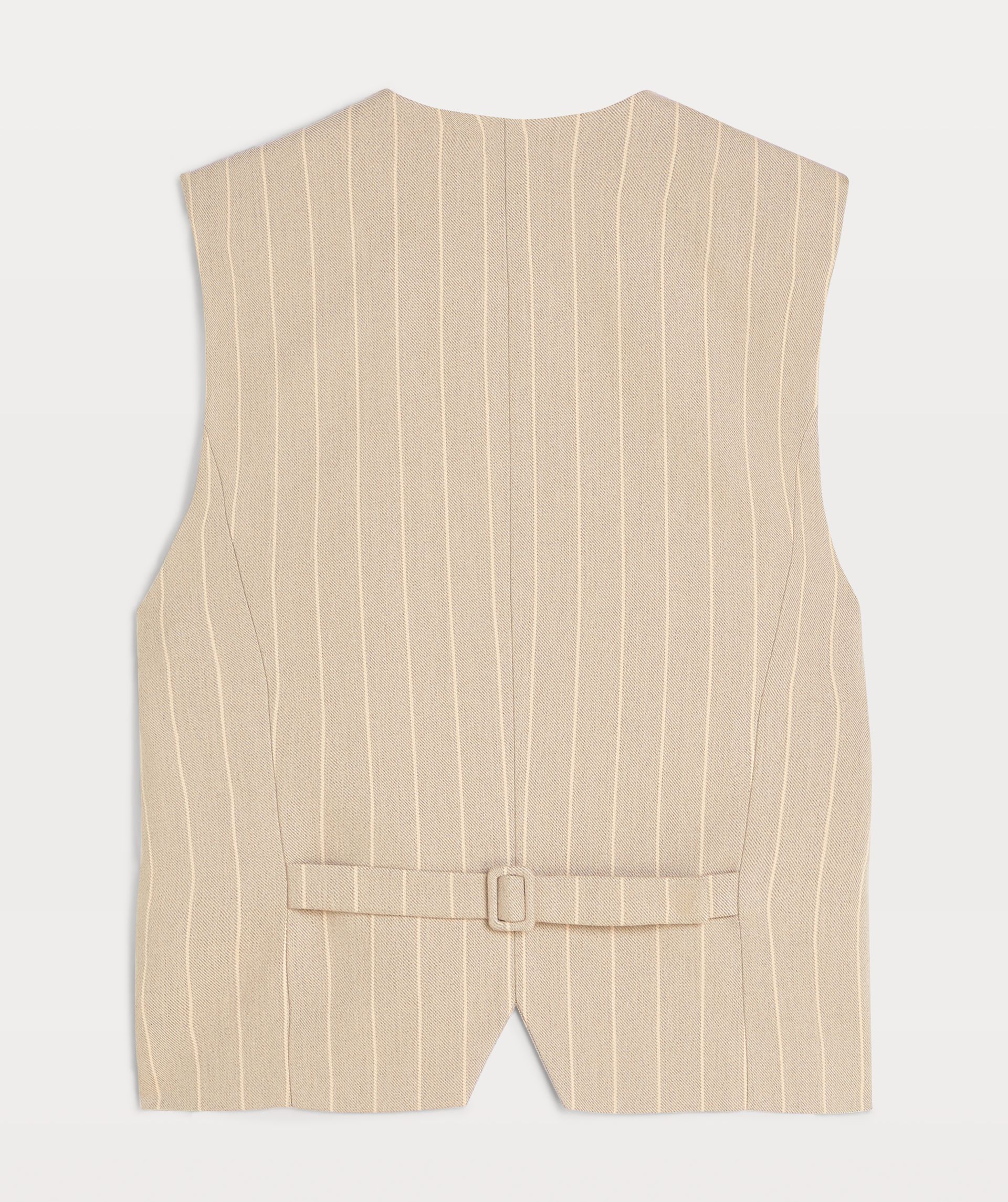 RUDY fitted gilet with pinstripe