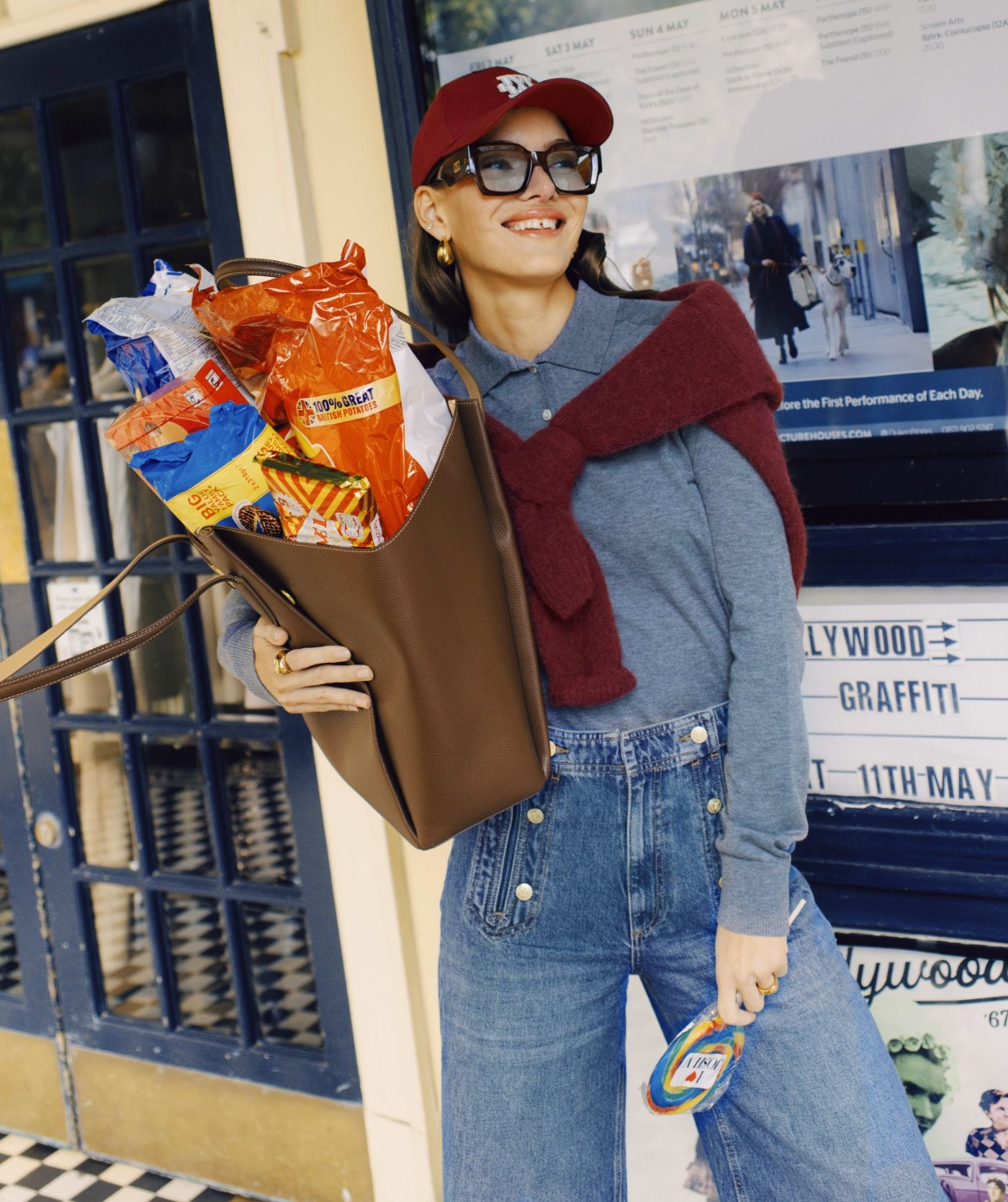 RUMO high waisted wide leg jeans