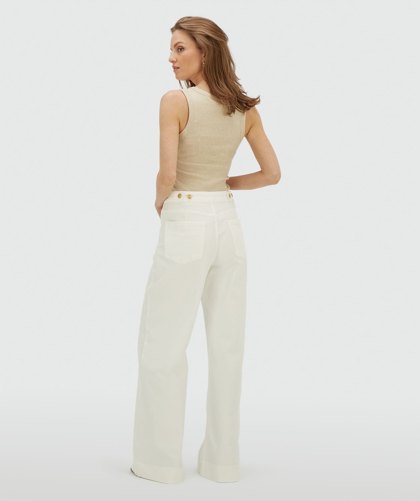 JV-RUMO high-waisted wide leg jeans