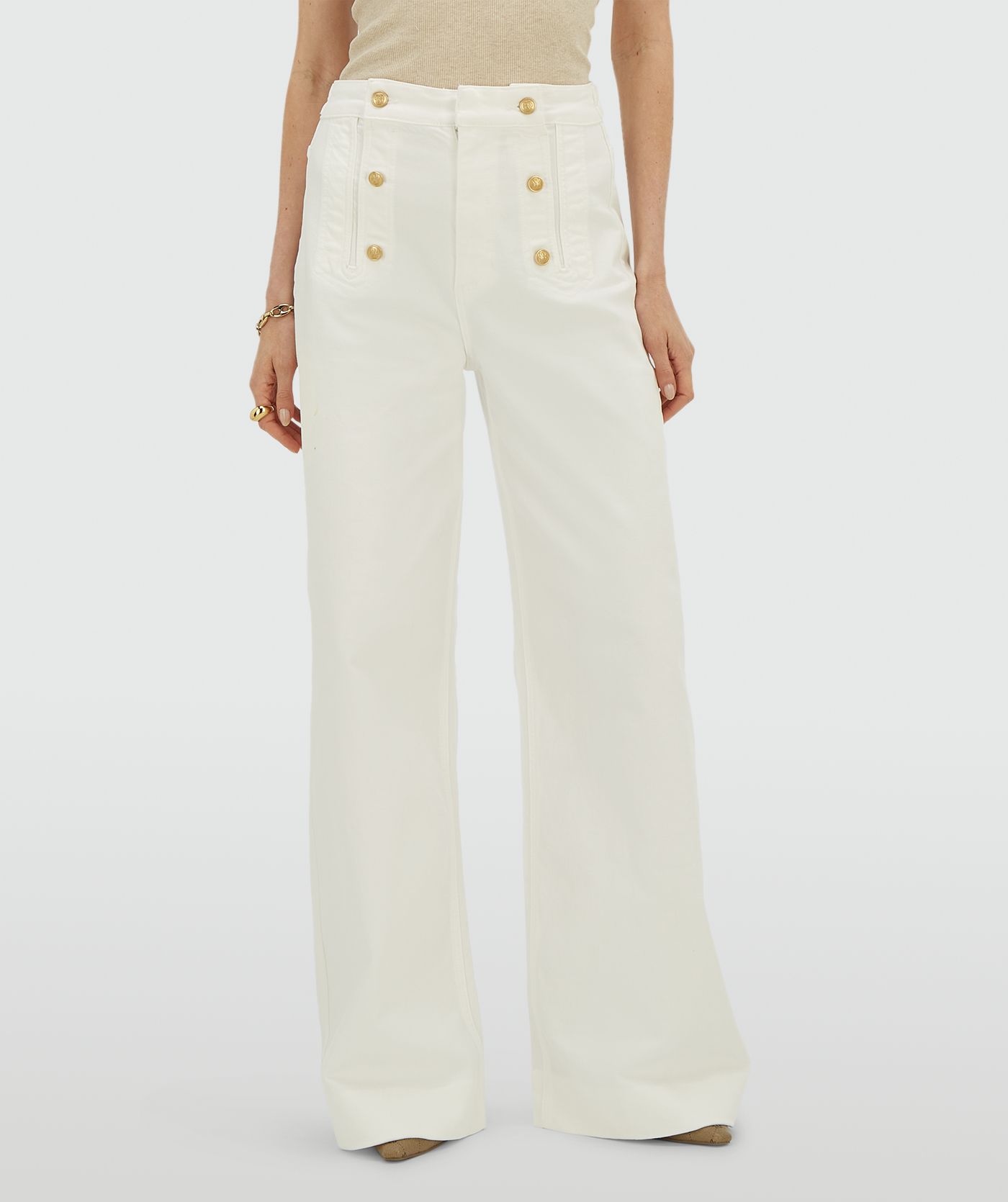 JV-RUMO high-waisted wide leg jeans