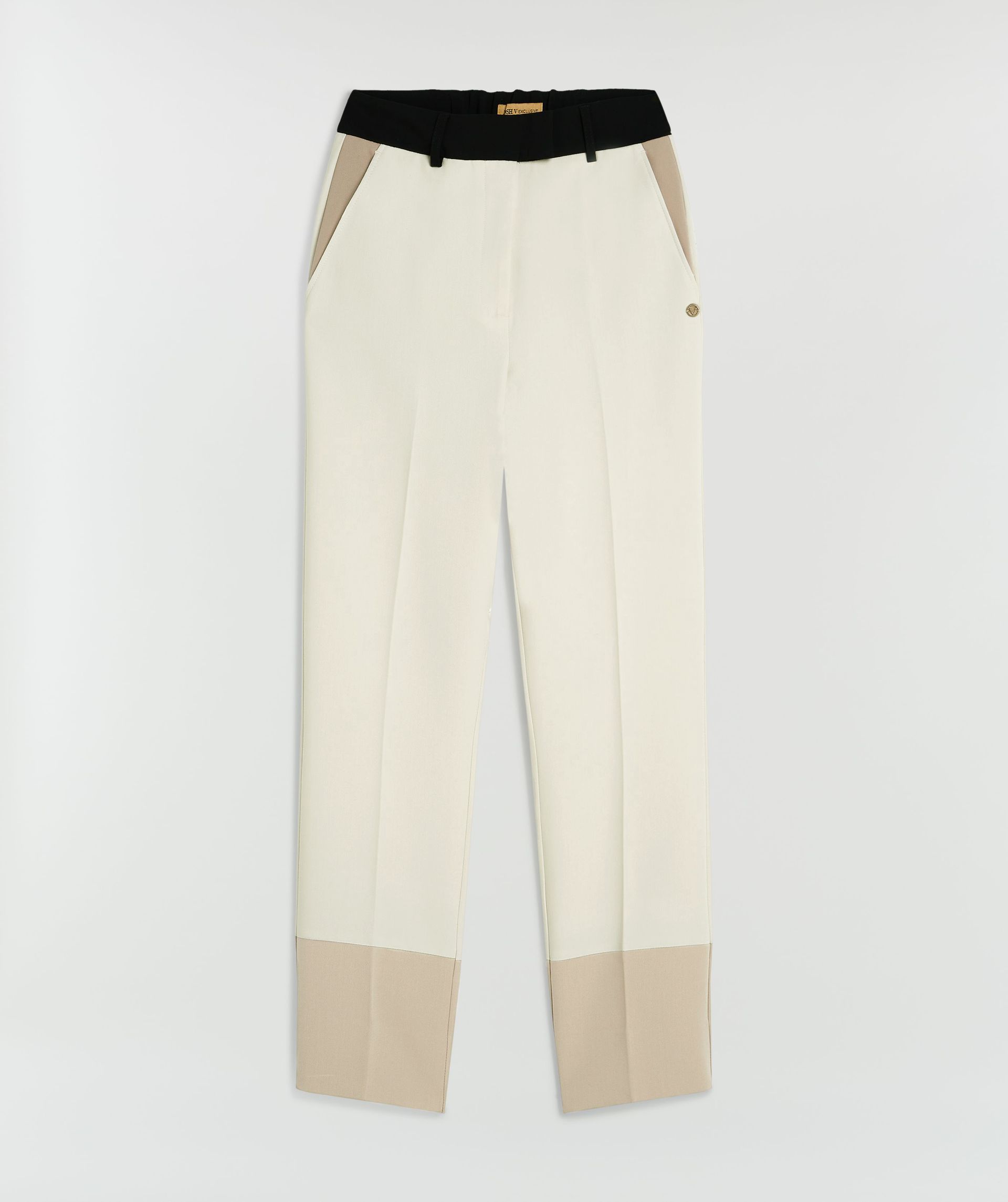 RYKER trousers with contrast effect