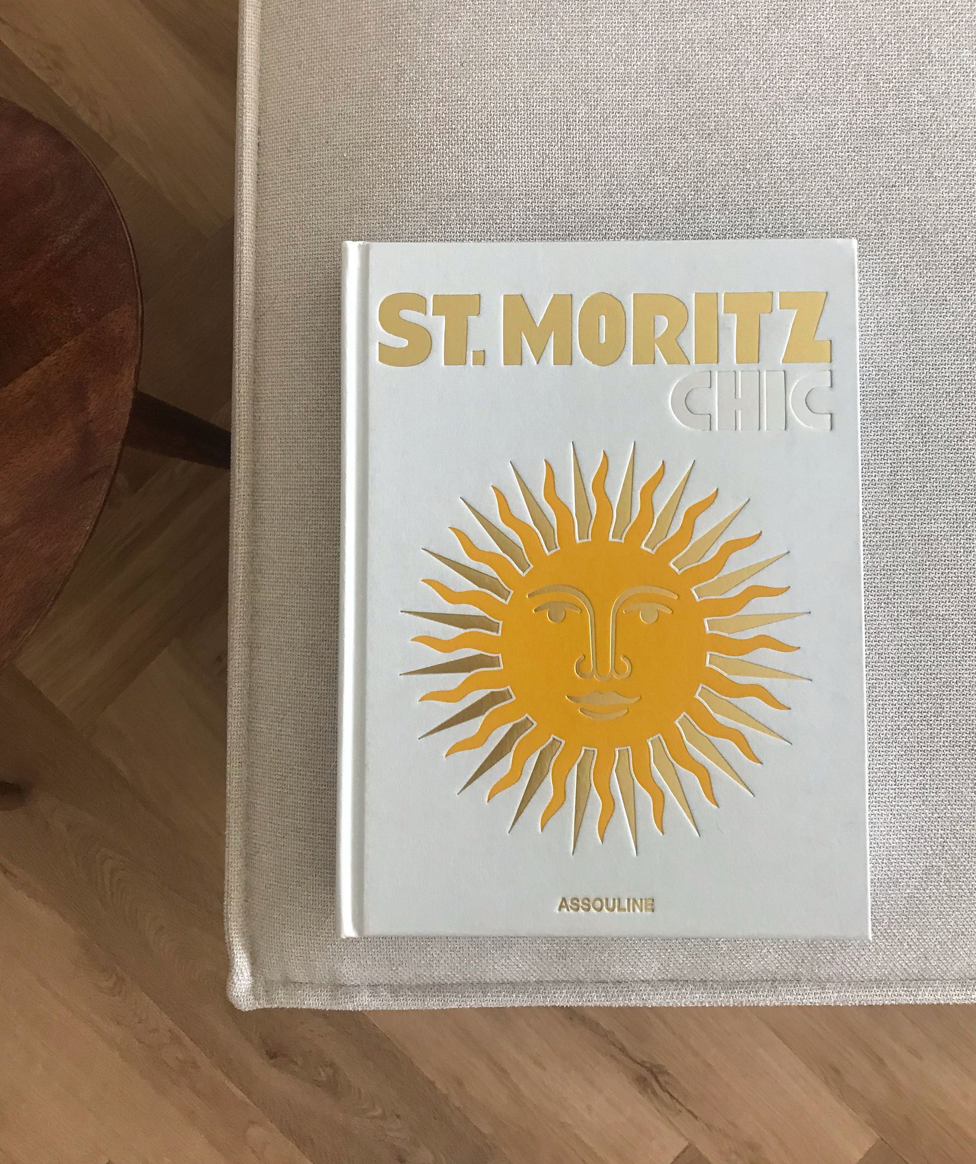 St. Moritz Chic coffee table book