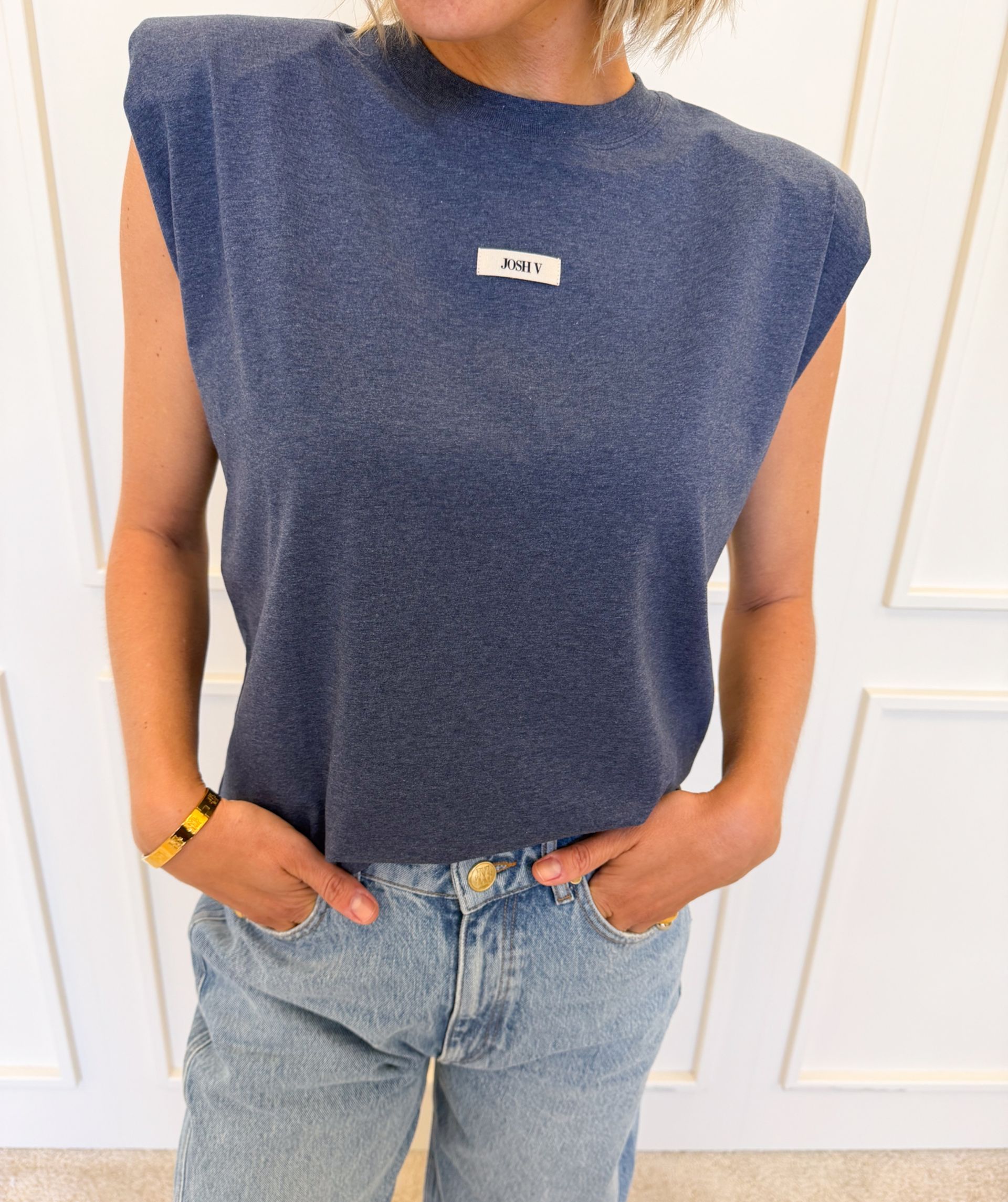 JV-SUE regular fit T-shirt with logo