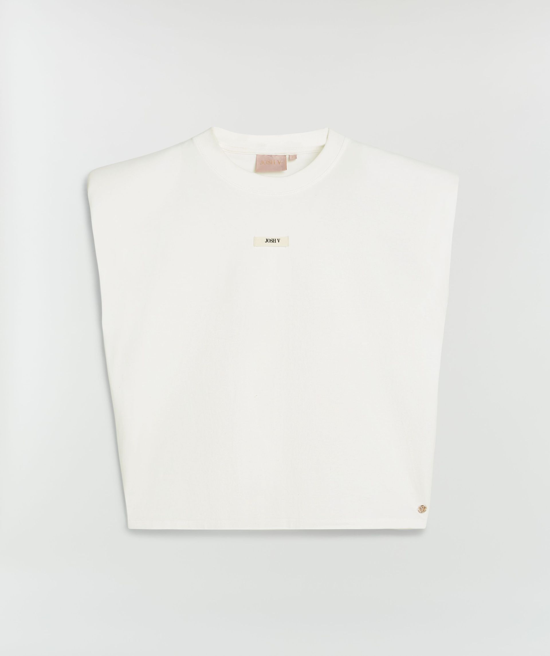 SUE T-shirt met schoudervulling