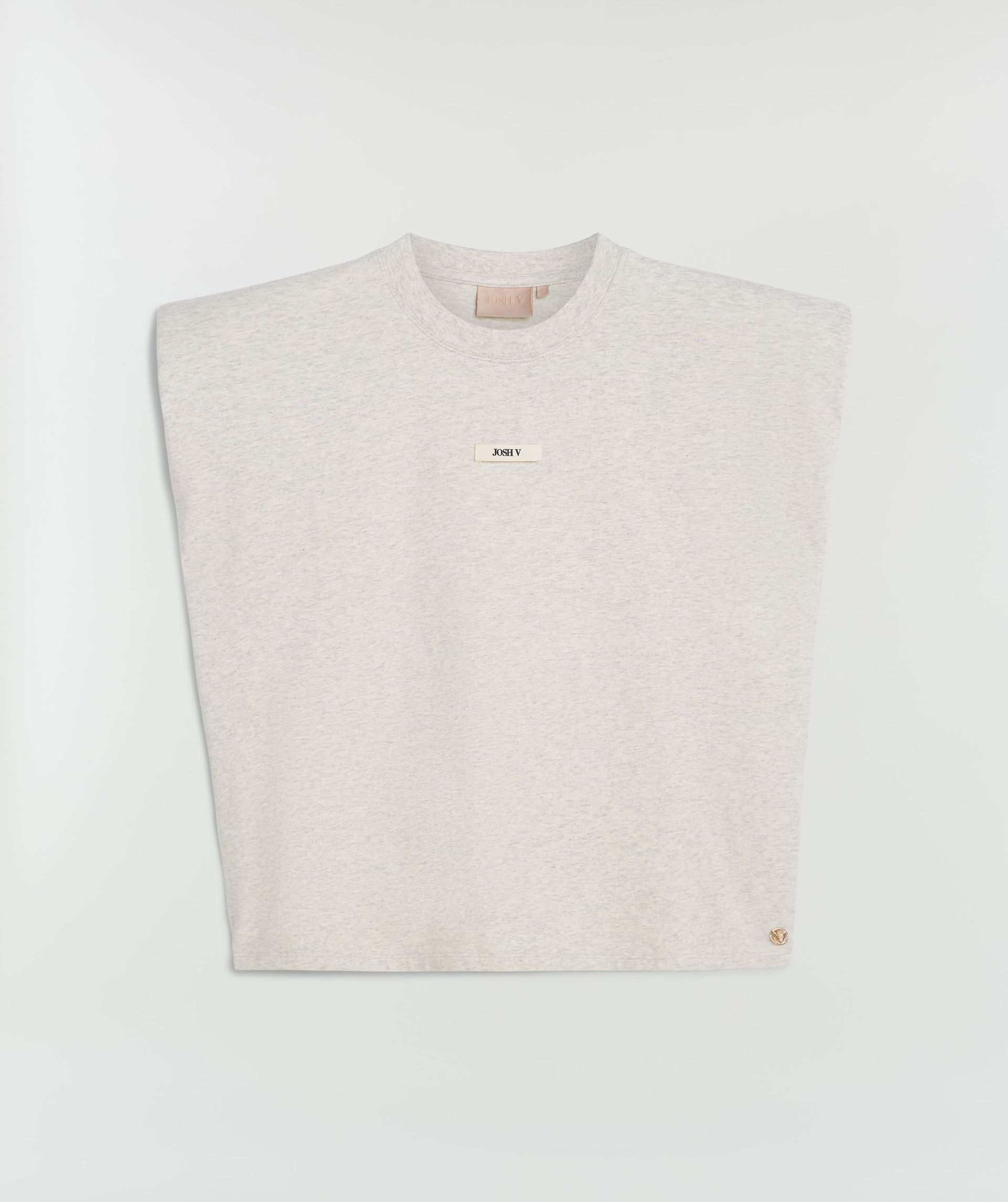 SUE T-shirt met schoudervulling