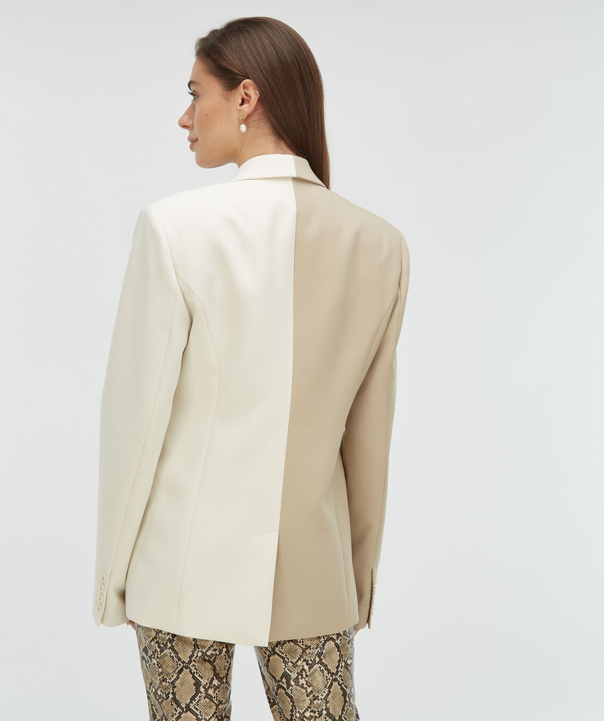SUUS oversized zweifarbiger Herrenblazer