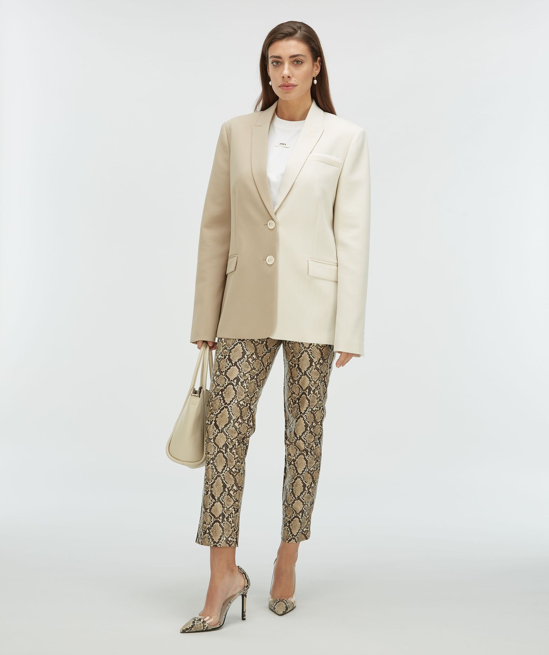 SUUS oversized zweifarbiger Herrenblazer