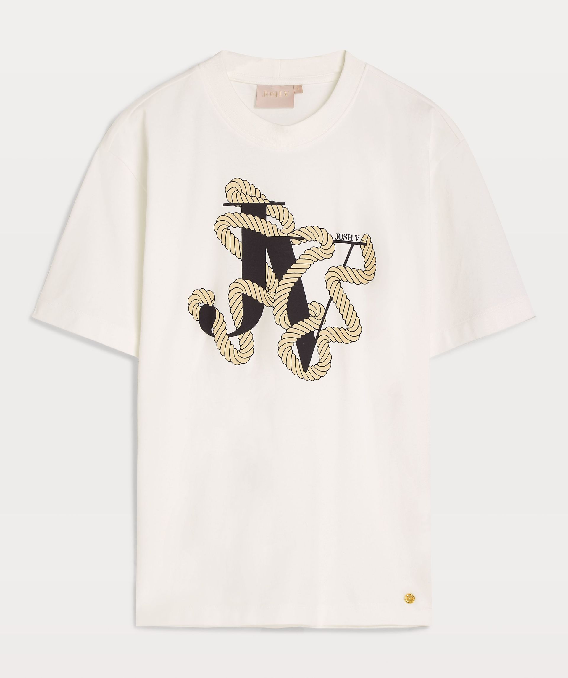 TEDDY JV ROPE women s T shirt Off White JOSH V Official