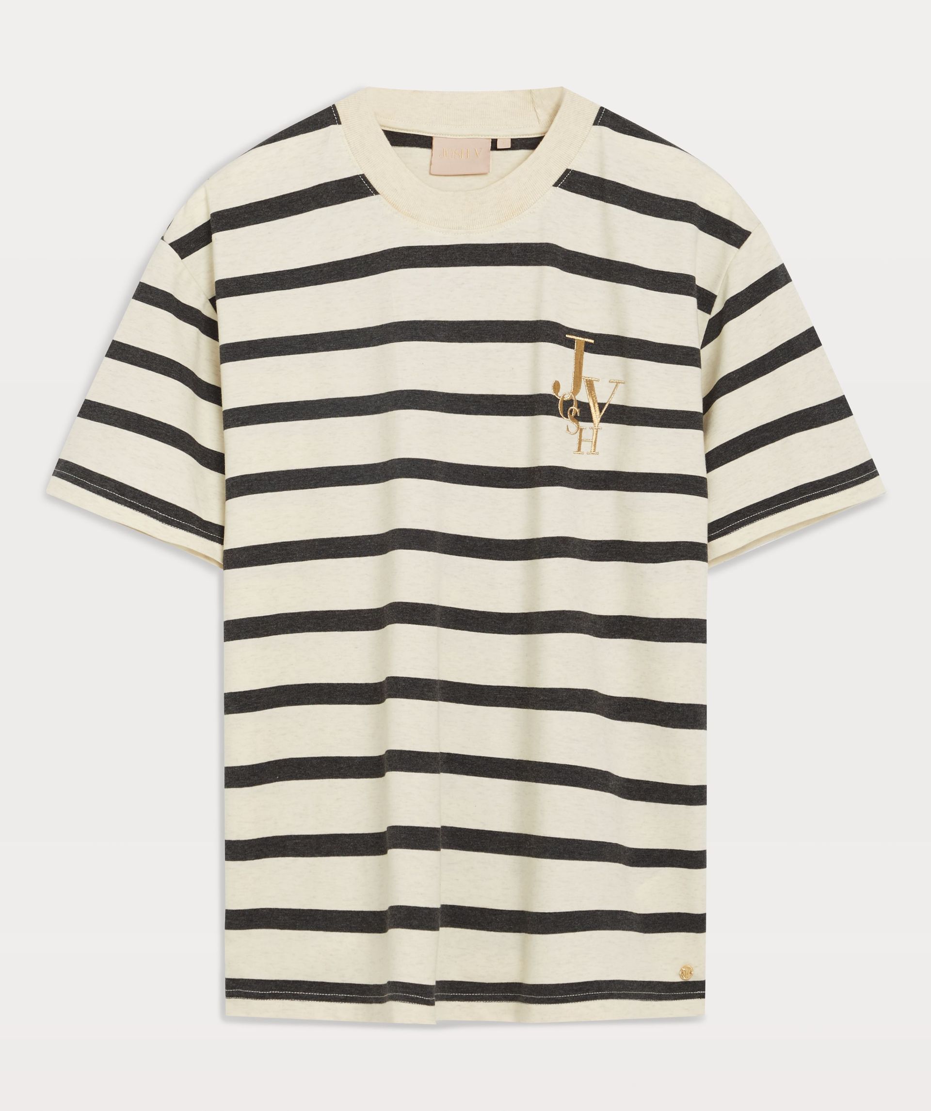 TEDDY STRIPE LETTERS T-shirt