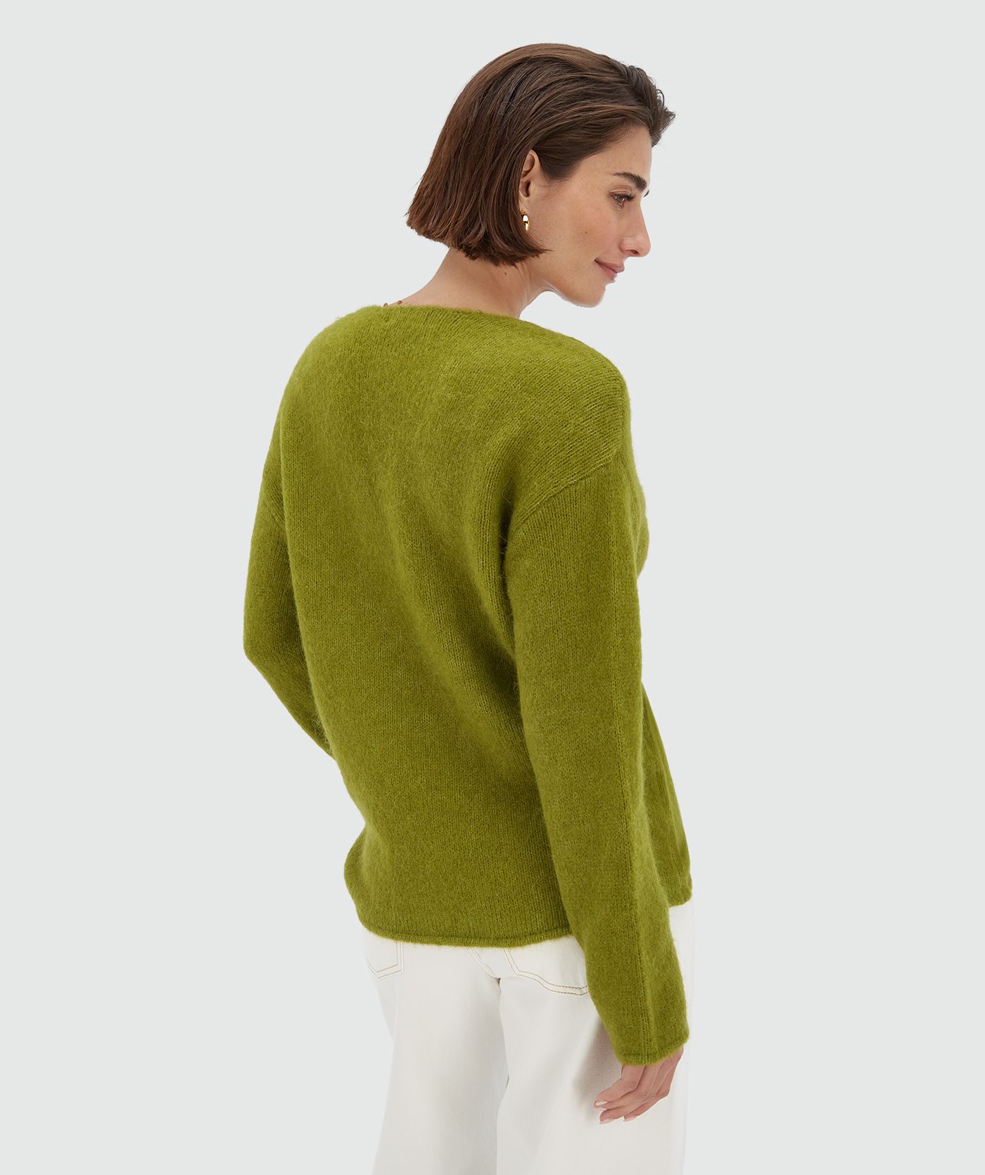 TIMBER oversized sweater with merino wool