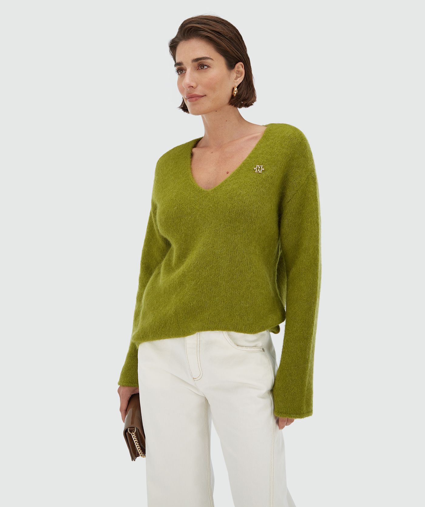 TIMBER oversized sweater with merino wool