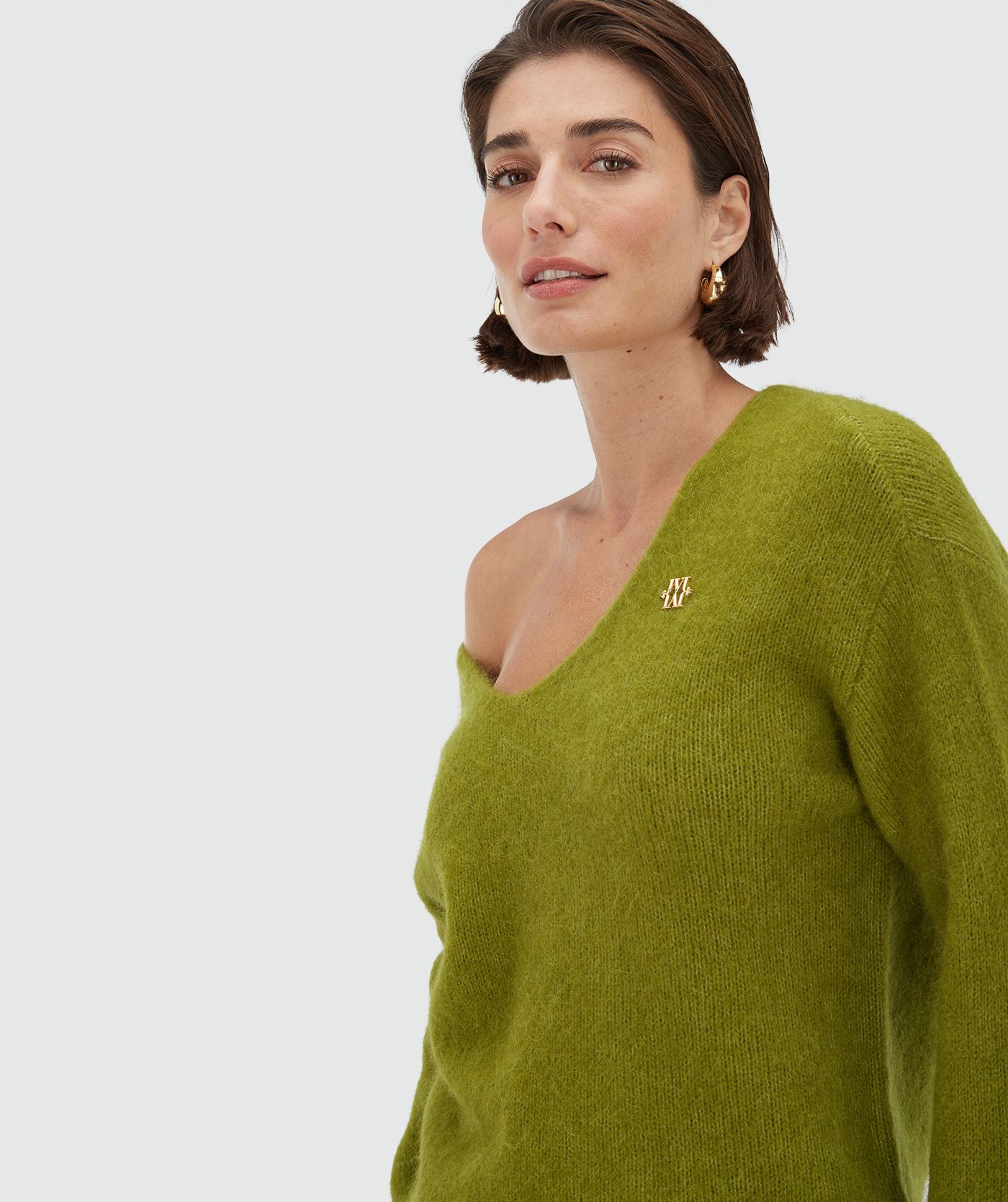 TIMBER oversized sweater with merino wool