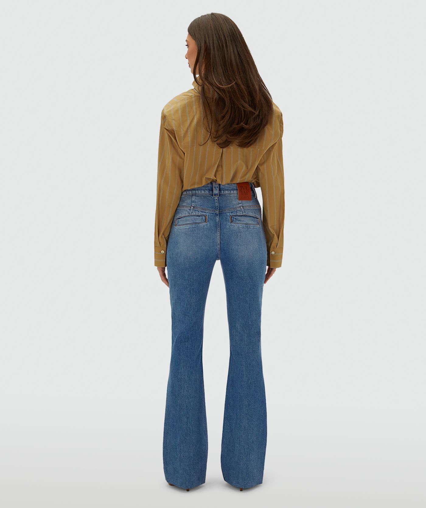JV-VAILA fitted mid-rise jeans