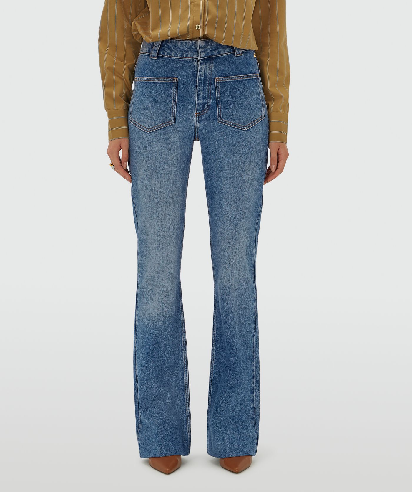 JV-VAILA fitted mid-rise jeans