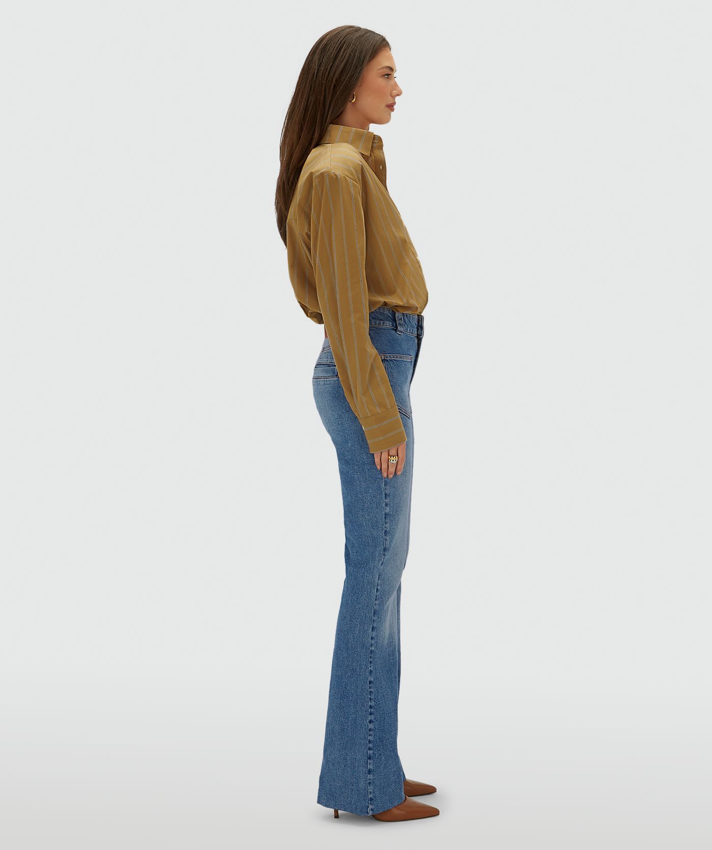JV-VAILA fitted mid-rise jeans
