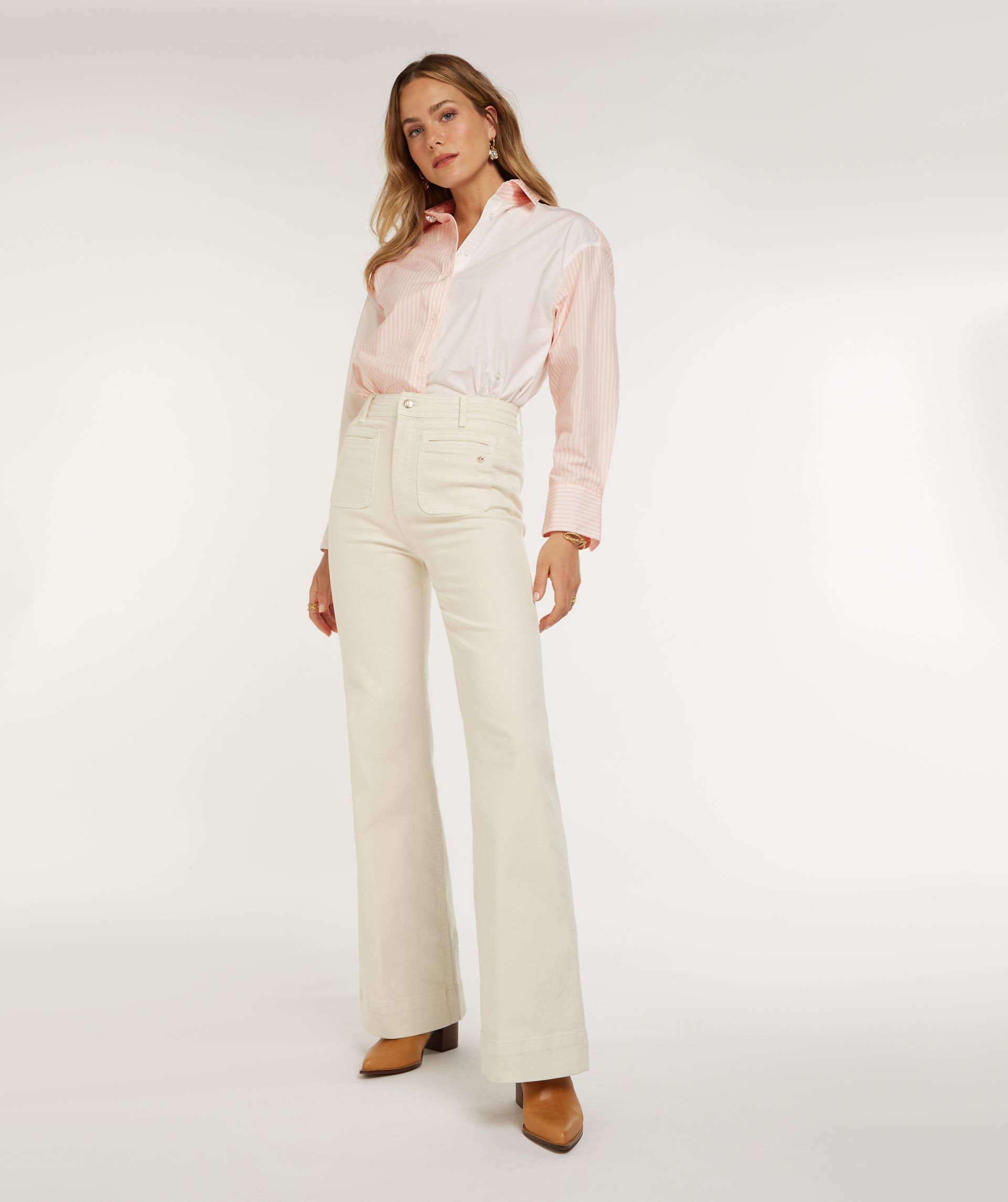 VALERIE high rise flared jeans
