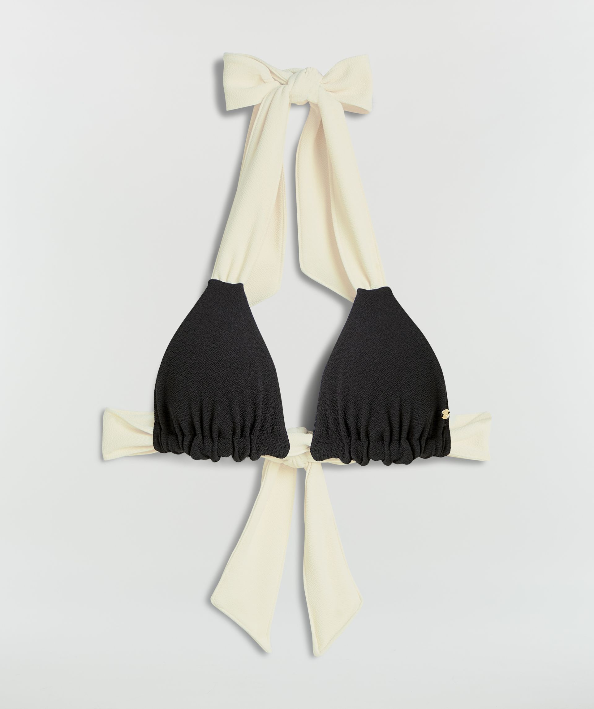 VIOLINA triangle bikinitop met striksluiting