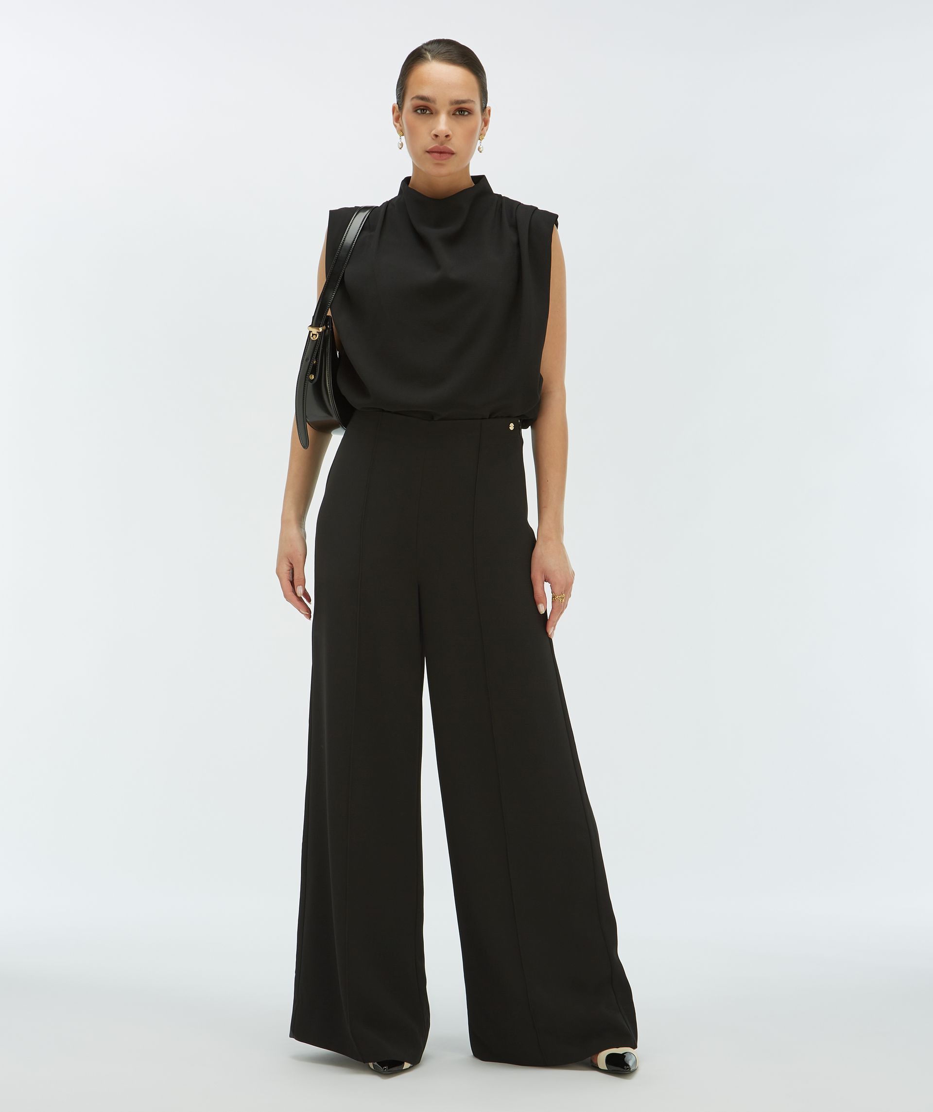 VIVA high waisted wide leg pantalon - Josh V