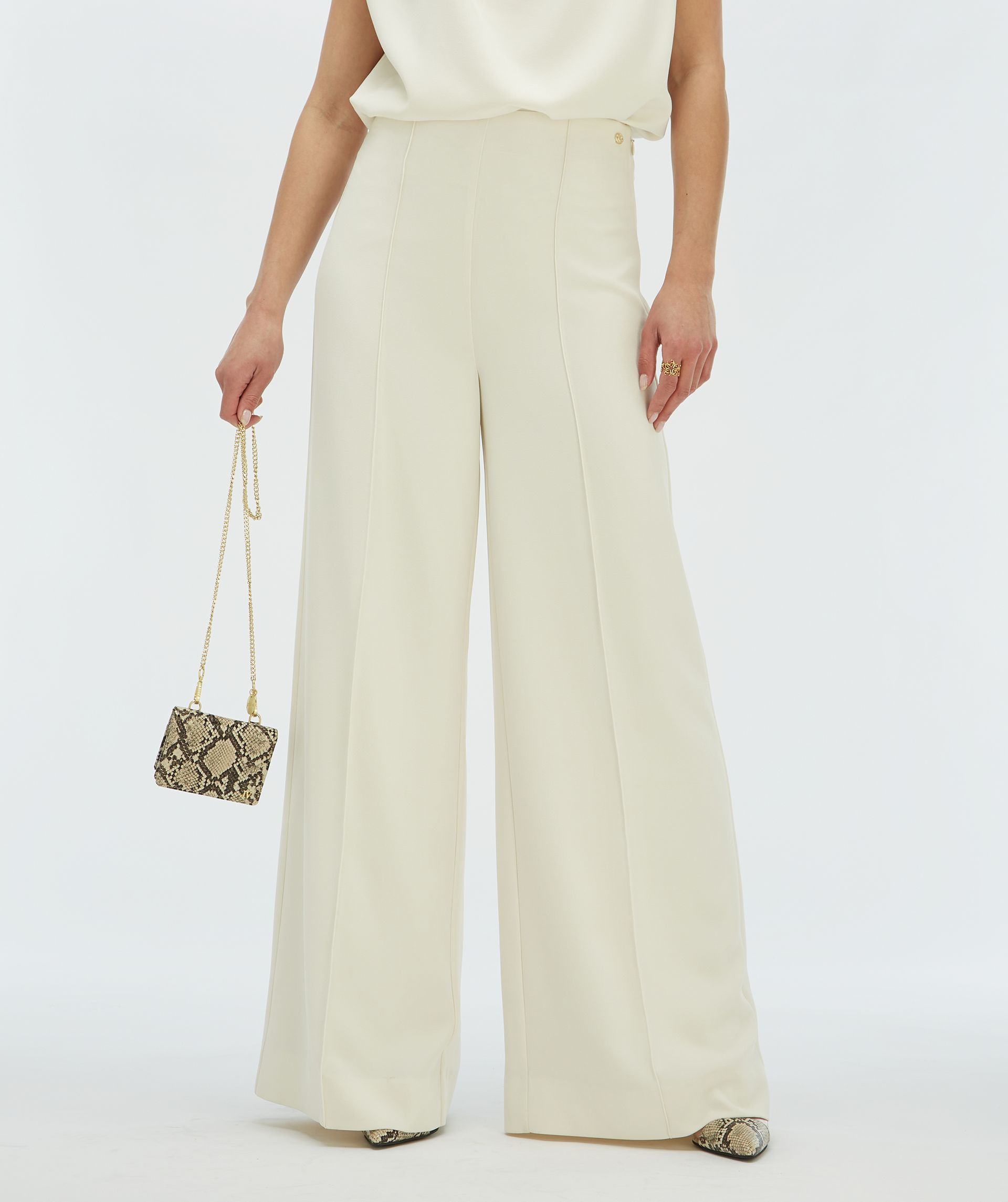 VIVA high waisted wide leg pantalon - Josh V