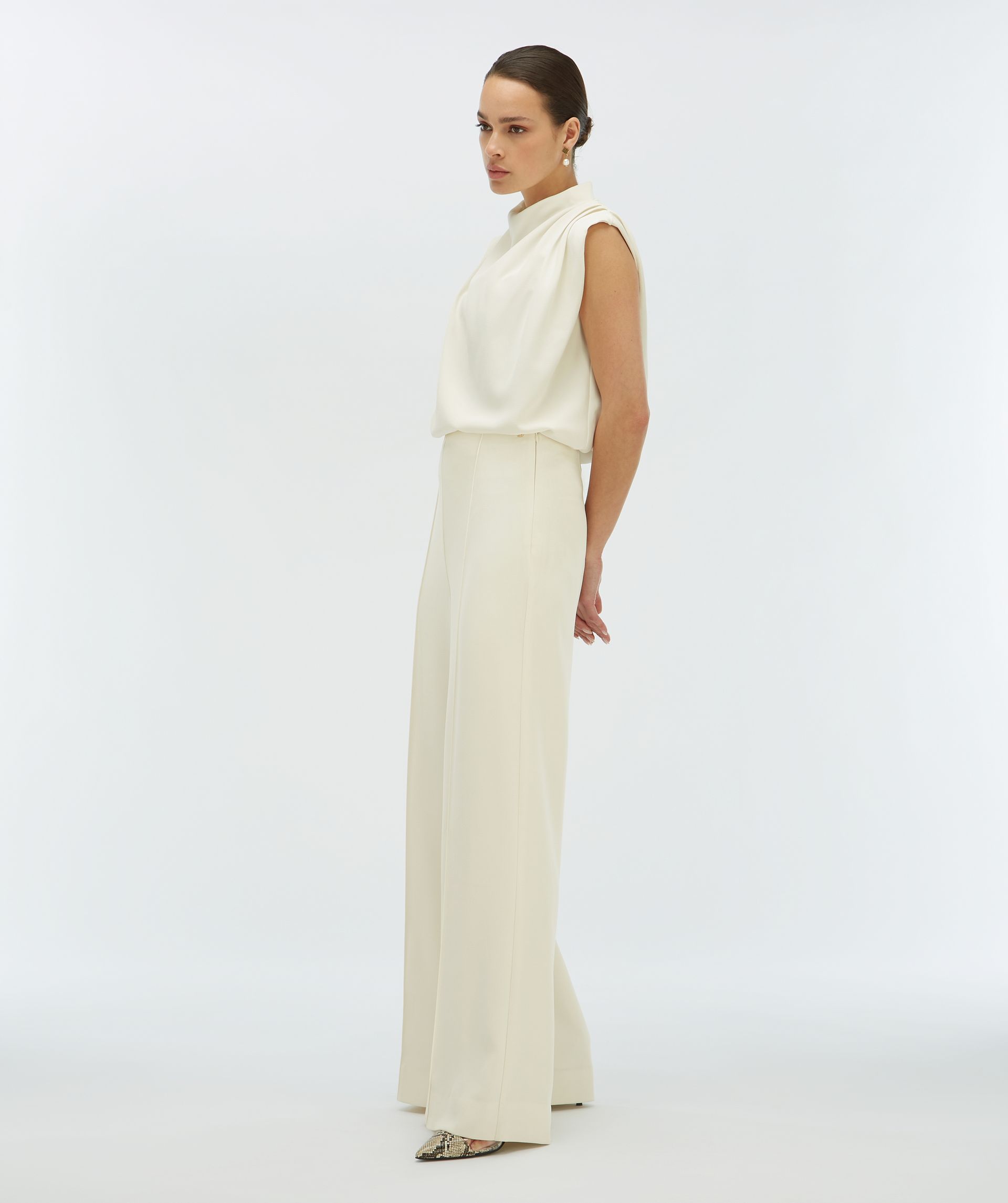 VIVA high waisted wide leg pantalon - Josh V
