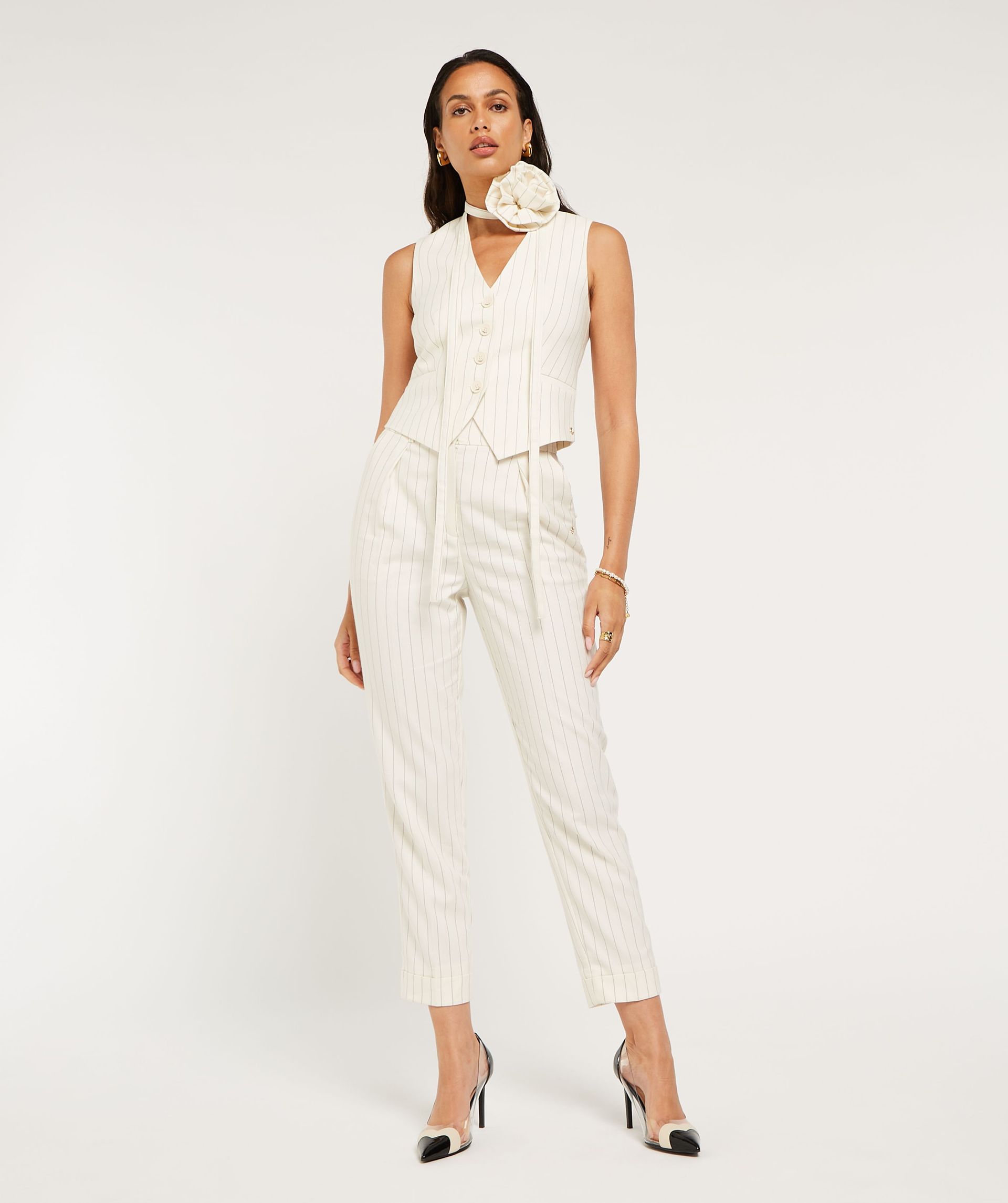 WHITNEY tapered fit Hose mit Pinstripe