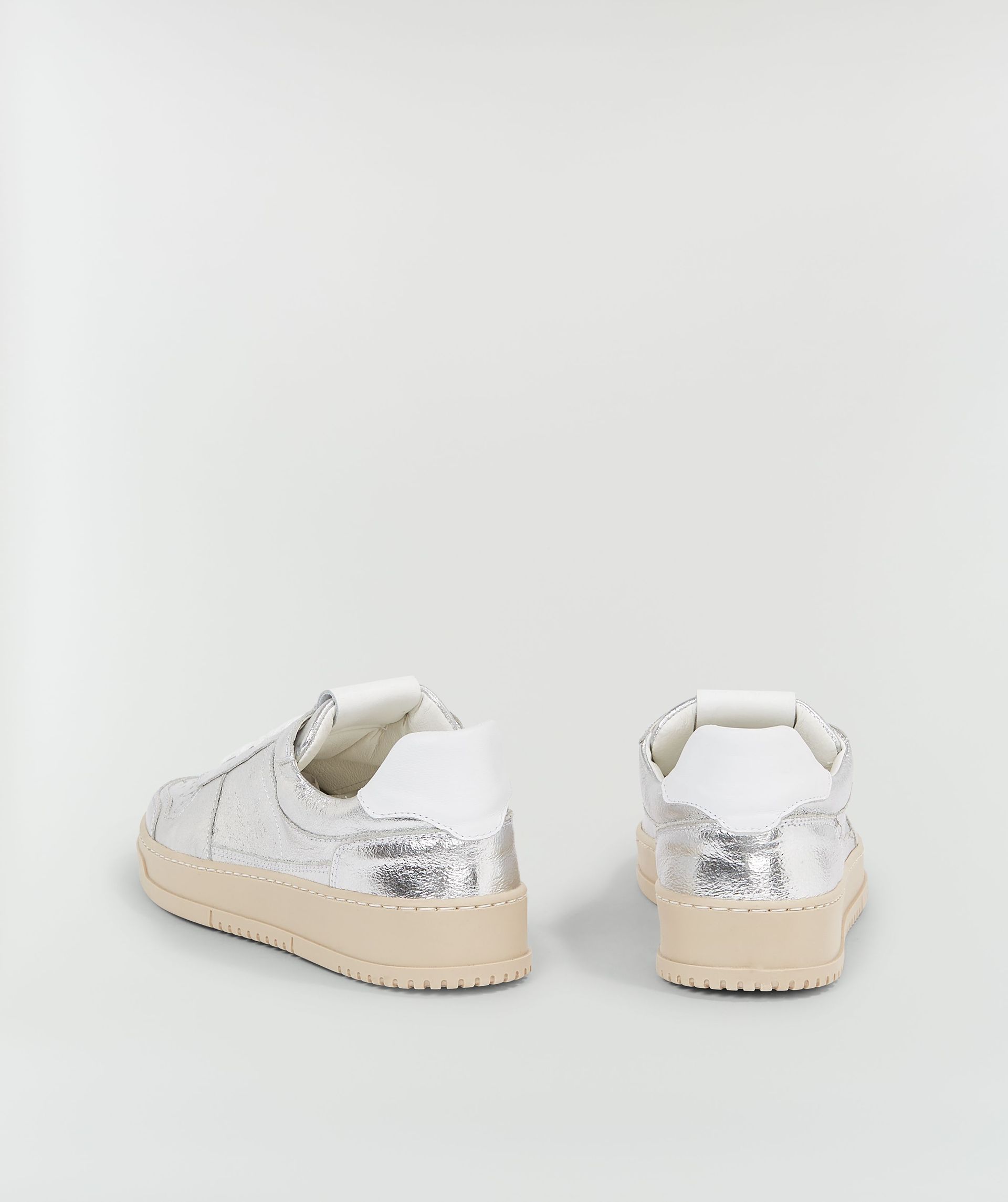 WINONA metallic leather sneakers