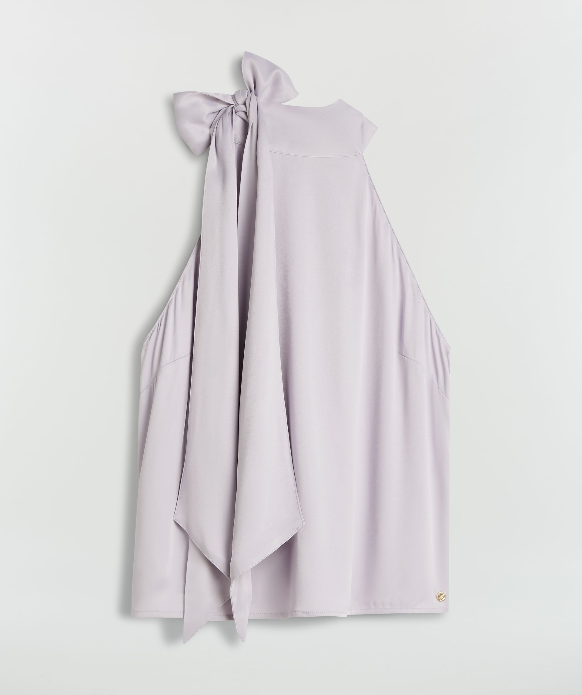 YANIEK loose fit top in satijn look