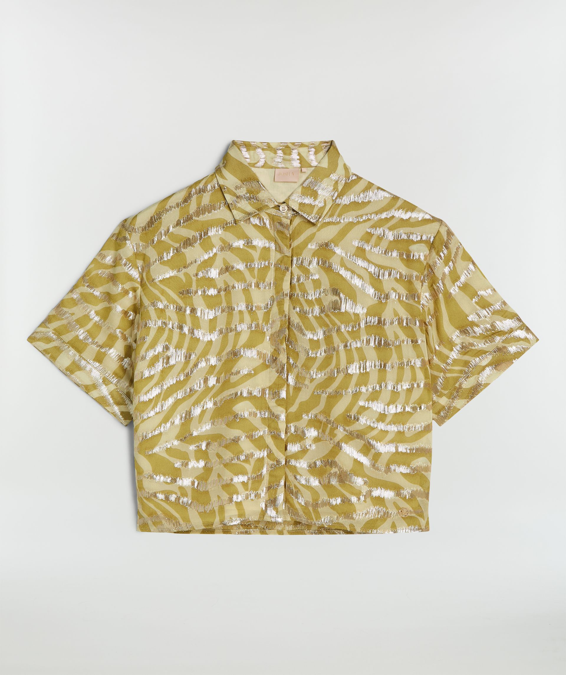 ZIYA cropped blouse met lurex - Josh V