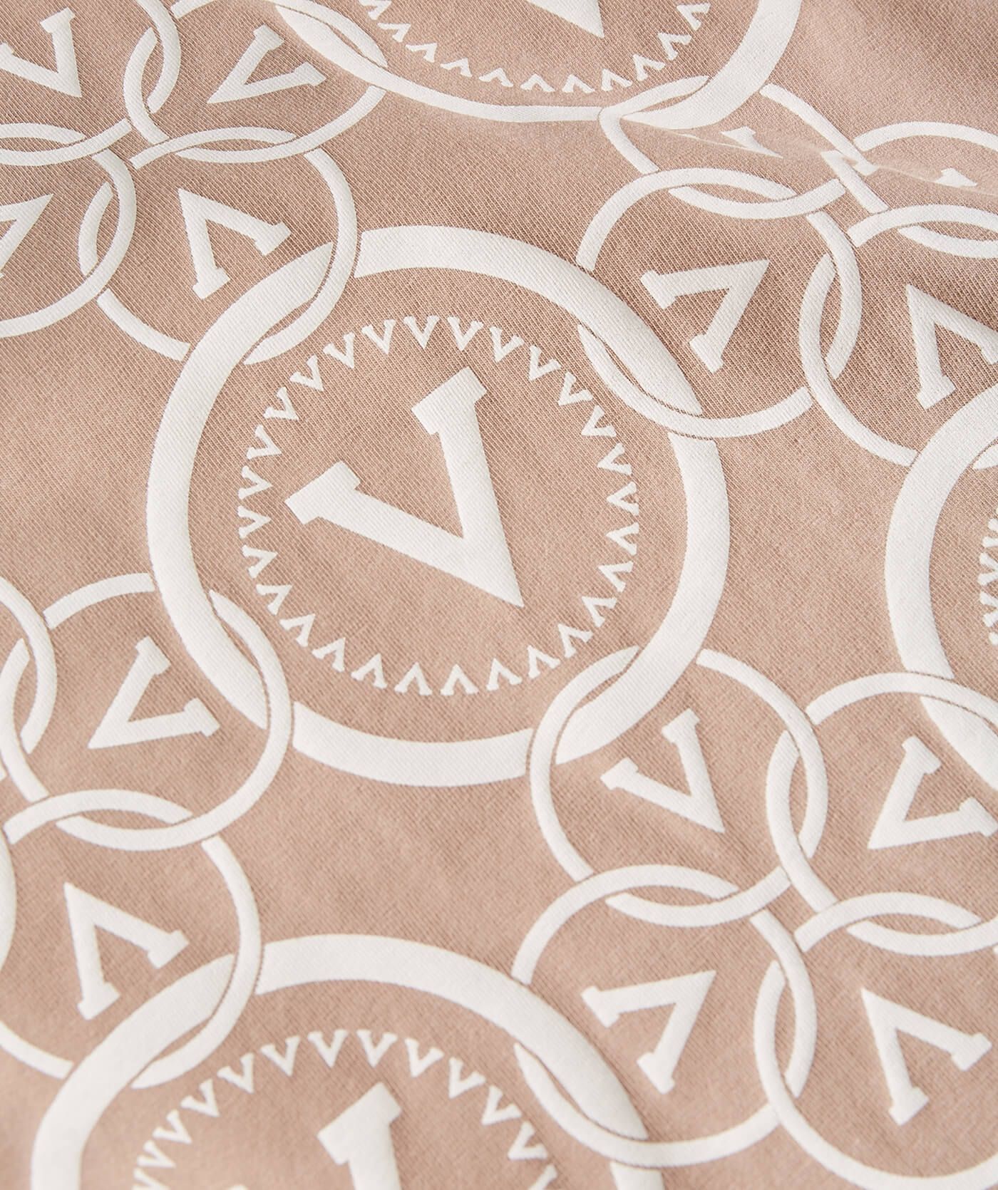 ZOE CIRCLE V PRINT T-shirt
