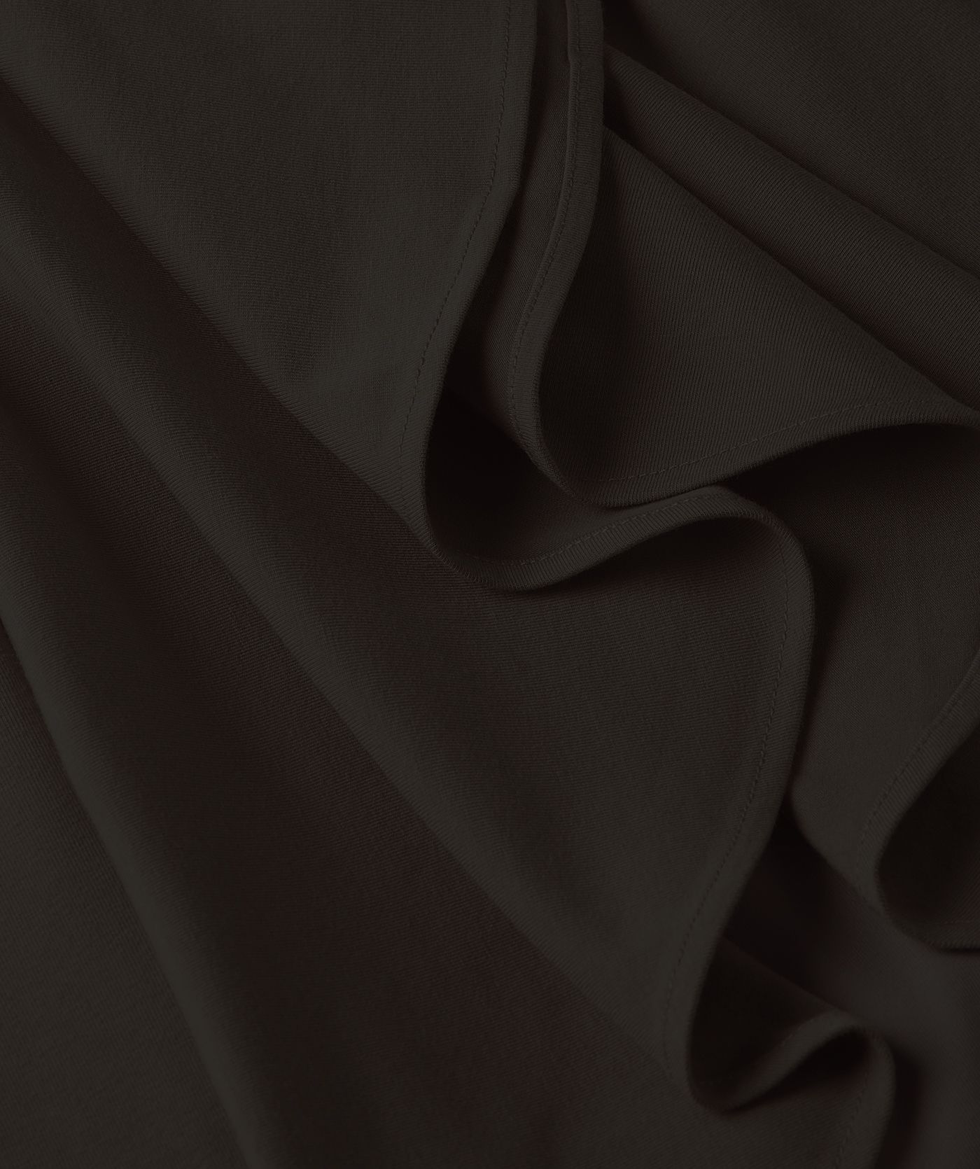 Detailshot van een zwarte jurk