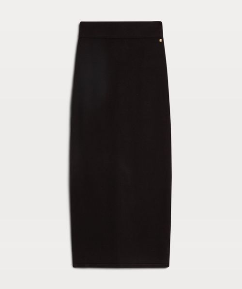 ADDISON fitted maxi skirt