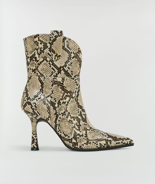 ADELINE Stiefel mit Schlangenprint