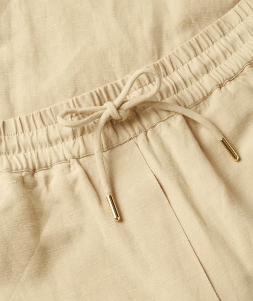 AGNES mid rise wide leg broek
