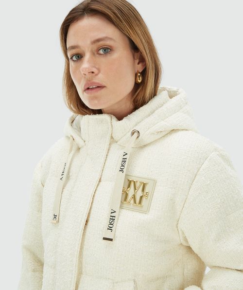 ALICE coat met lurex