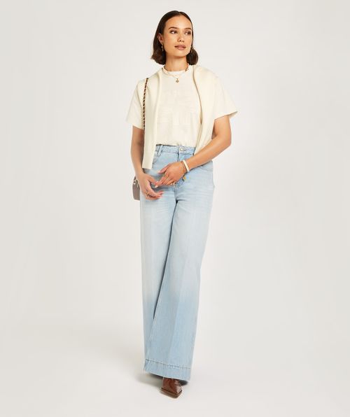 ALINA Mid-Rise Wide Leg Jeans