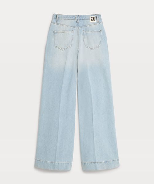 ALINA Mid-Rise Wide Leg Jeans