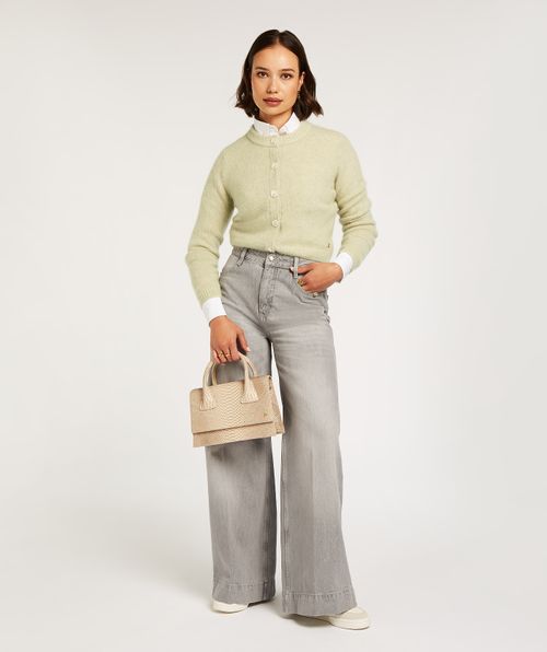 ALINA  mid rise  wide leg jeans