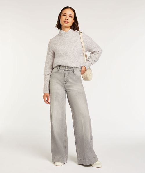 ALINA  mid rise  wide leg jeans