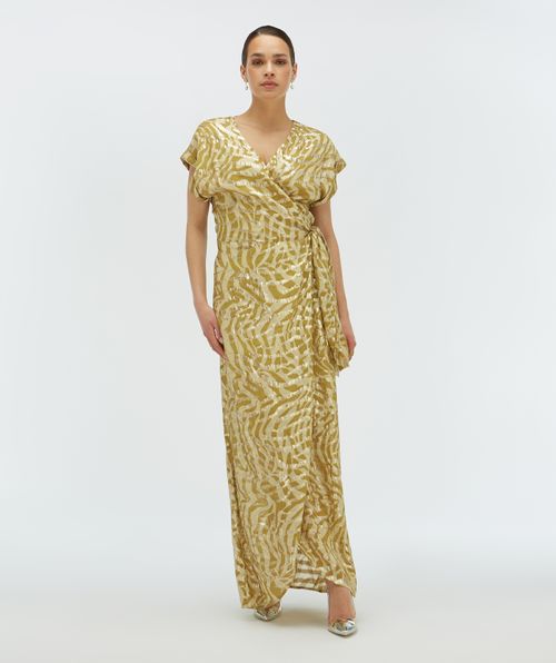ALLOIS Maxikleid mit Lurex