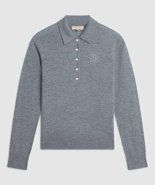 AUDREY slim fit trui met wol