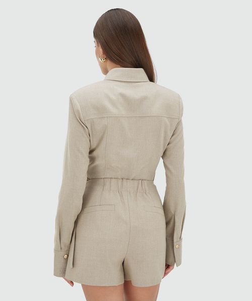AVA fitted blouse