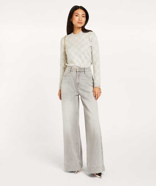 BAILEY mid rise wide leg jeans