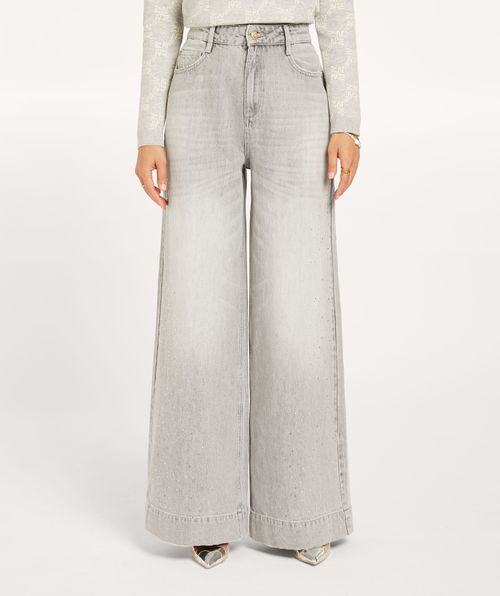 BAILEY mid rise wide leg jeans